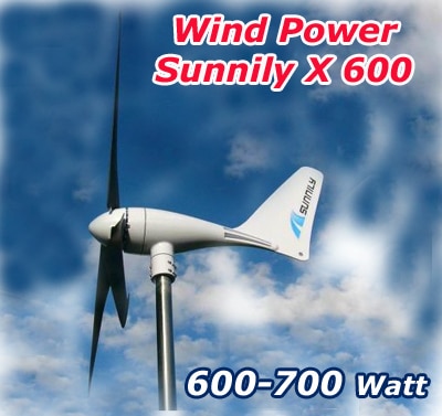 Ανεμογεννήτρια X600Watt - 700Watt